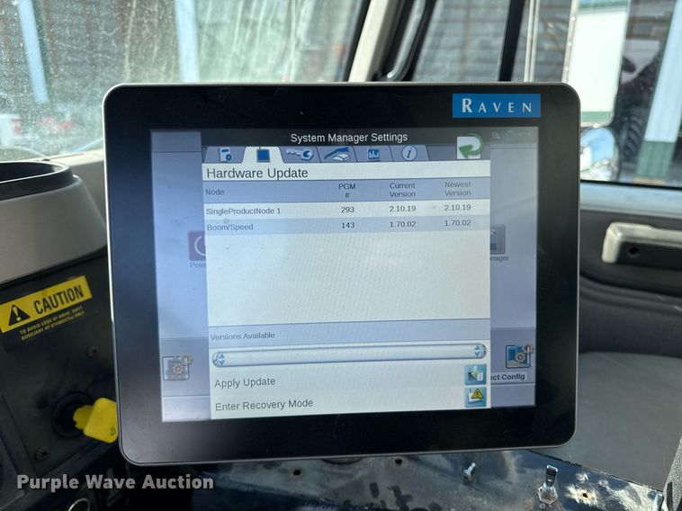 image for item DW2477 2001 International 2554 applicator truck