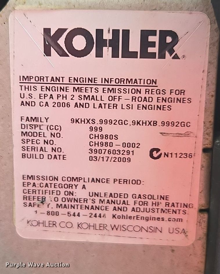 image for item DX1627 2008 Magnolia seed tender trailer