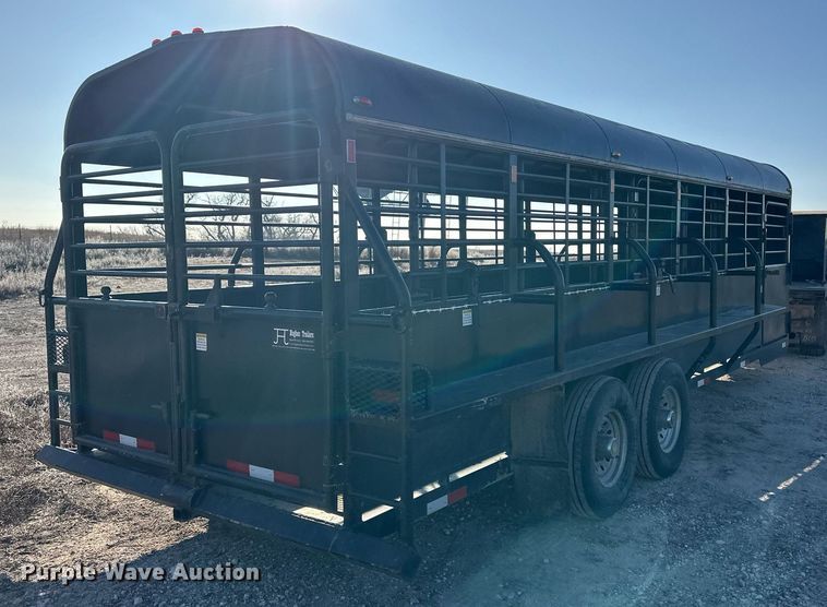 image for item ER8392 2019 Hughes Trailers, LLC Full-Top livestock trailer
