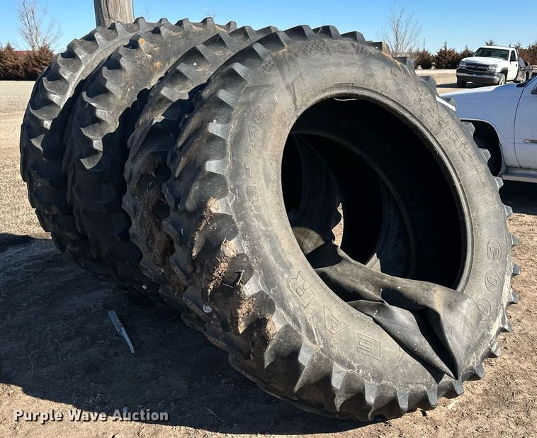 image for item ER8603 (4) 18.4R42 tires