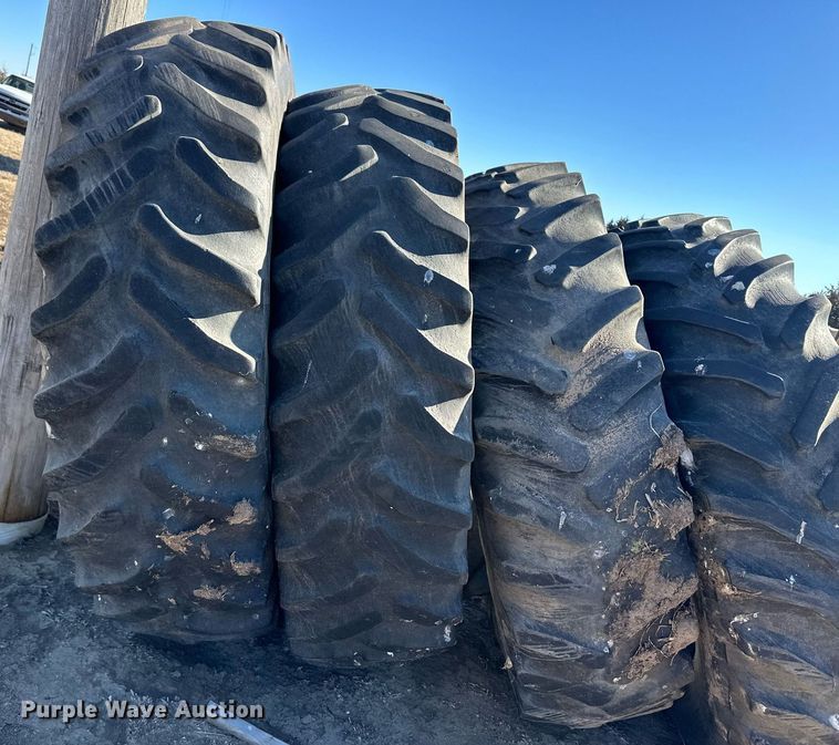 image for item ER8603 (4) 18.4R42 tires
