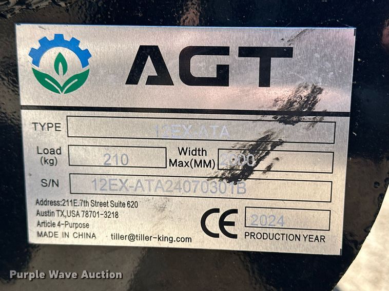 image for item ER8618 Mini excavator attachments