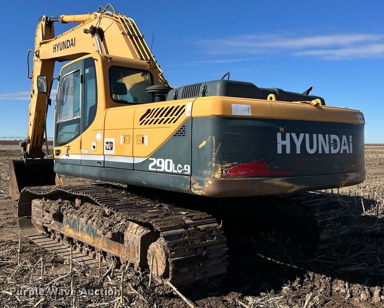 image for item ER8624 2011 Hyundai Robex 290LC-9 excavator