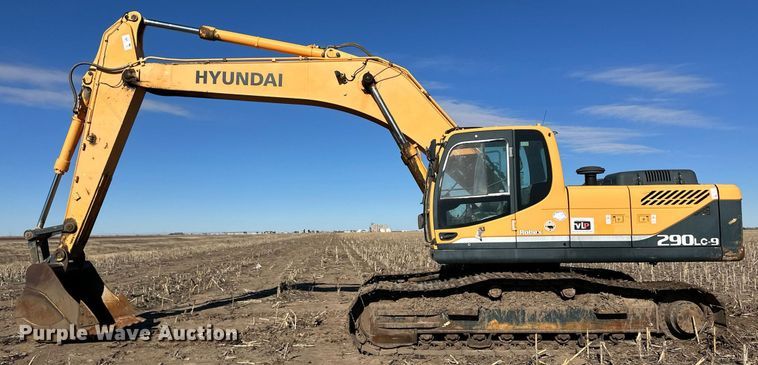 image for item ER8624 2011 Hyundai Robex 290LC-9 excavator