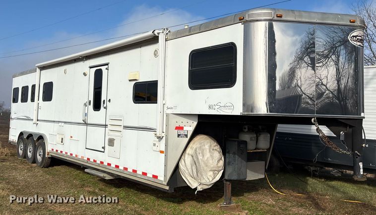 image for item OK9479 2007 Sundowner Sunlite 727 horse trailer