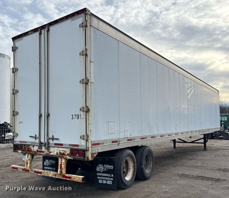 image for item DH9219 1998 Great Dane 7411TJWQA dry van trailer