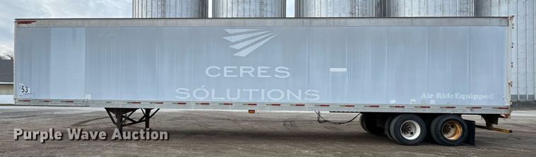 image for item DH9219 1998 Great Dane 7411TJWQA dry van trailer