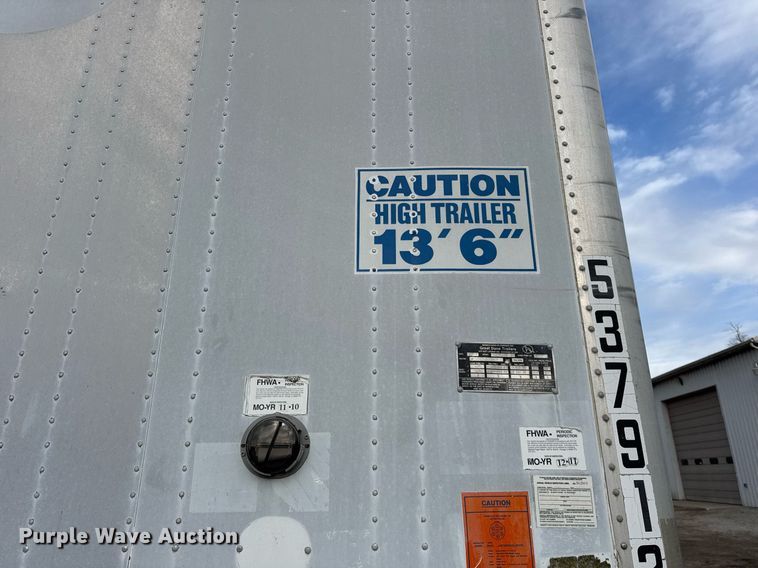 image for item DH9219 1998 Great Dane 7411TJWQA dry van trailer