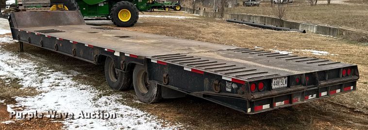 image for item DO0226 1985 Trail King 1965-1350 hydraulic tail equipment trailer