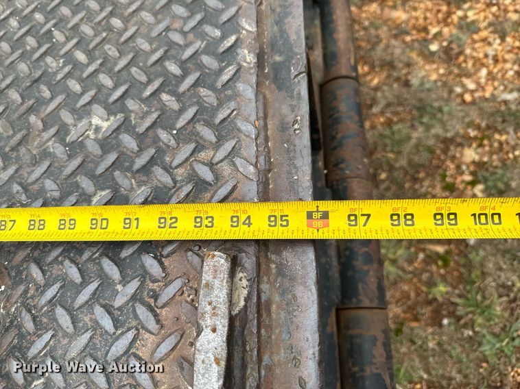 image for item DO0226 1985 Trail King 1965-1350 hydraulic tail equipment trailer