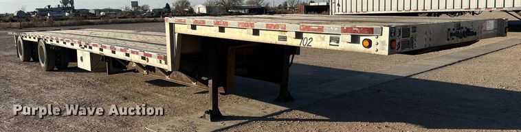 image for item DP6103 2009 Wilson drop deck trailer