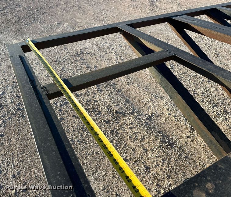 image for item DP6103 2009 Wilson drop deck trailer