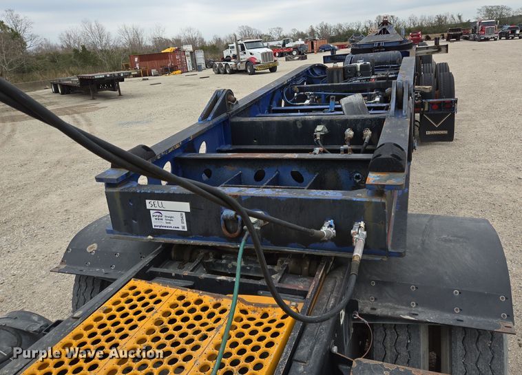 image for item DT5429 1977 Load King 804 DRB lowboy equipment trailer