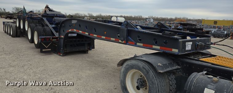 image for item DT5429 1977 Load King 804 DRB lowboy equipment trailer
