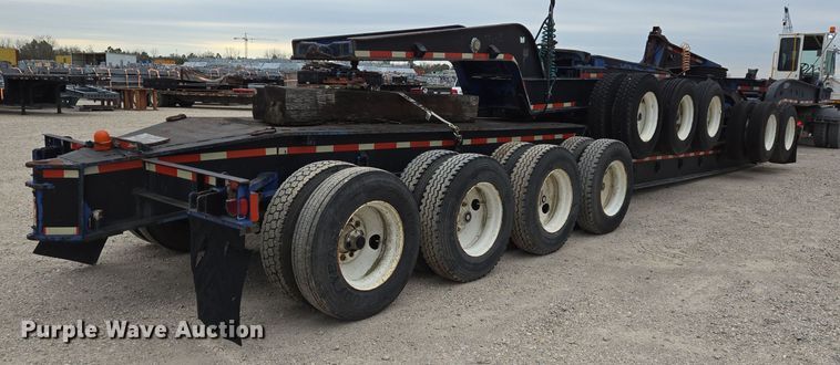 image for item DT5429 1977 Load King 804 DRB lowboy equipment trailer