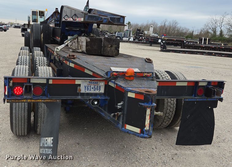 image for item DT5429 1977 Load King 804 DRB lowboy equipment trailer