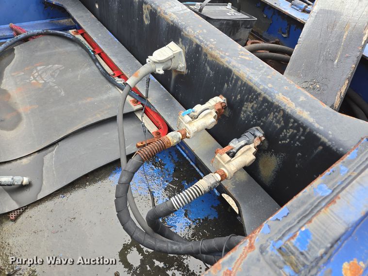 image for item DT5429 1977 Load King 804 DRB lowboy equipment trailer