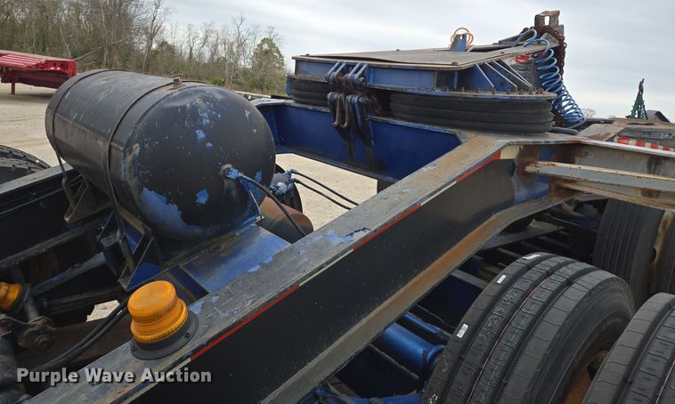 image for item DT5429 1977 Load King 804 DRB lowboy equipment trailer