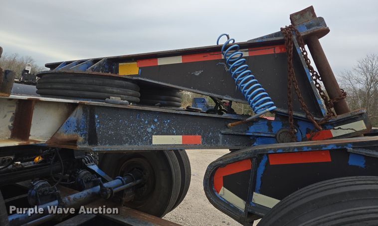 image for item DT5429 1977 Load King 804 DRB lowboy equipment trailer