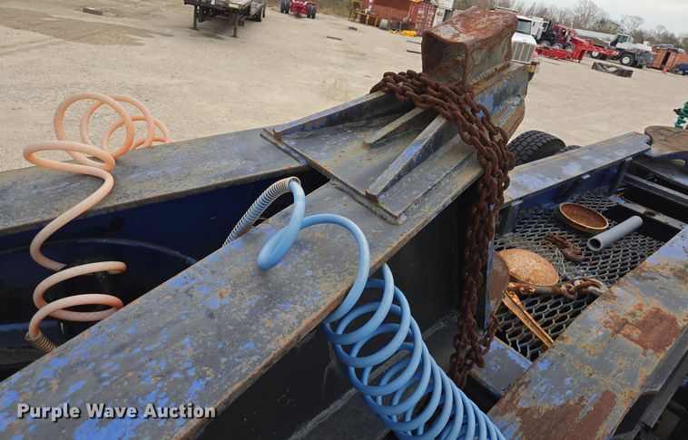 image for item DT5429 1977 Load King 804 DRB lowboy equipment trailer