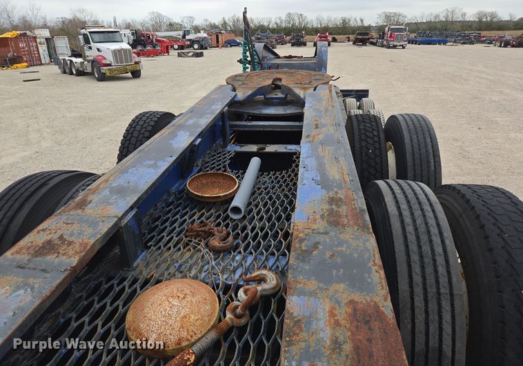 image for item DT5429 1977 Load King 804 DRB lowboy equipment trailer