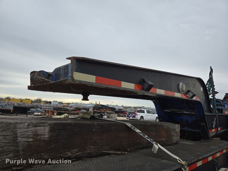 image for item DT5429 1977 Load King 804 DRB lowboy equipment trailer