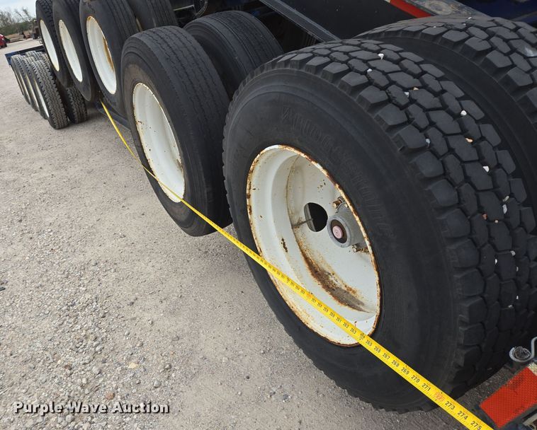 image for item DT5429 1977 Load King 804 DRB lowboy equipment trailer