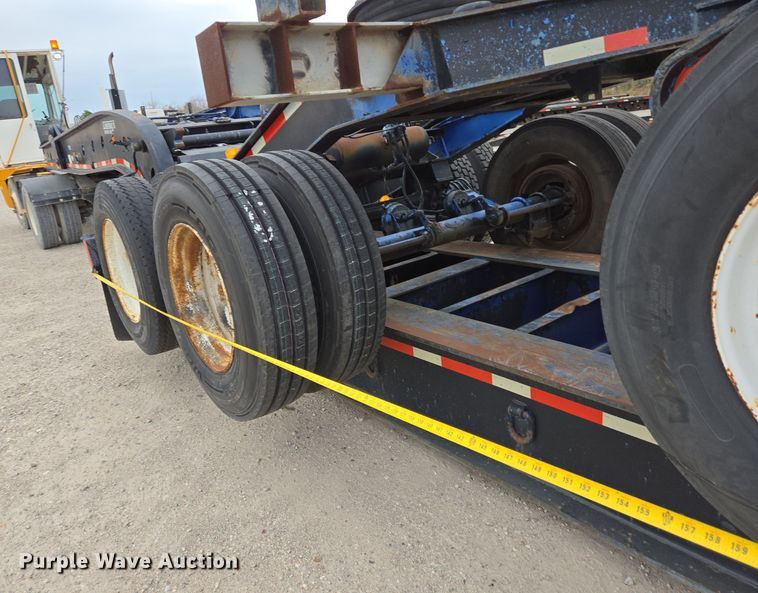 image for item DT5429 1977 Load King 804 DRB lowboy equipment trailer