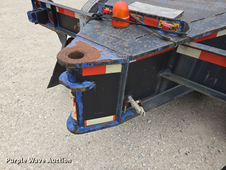 image for item DT5429 1977 Load King 804 DRB lowboy equipment trailer