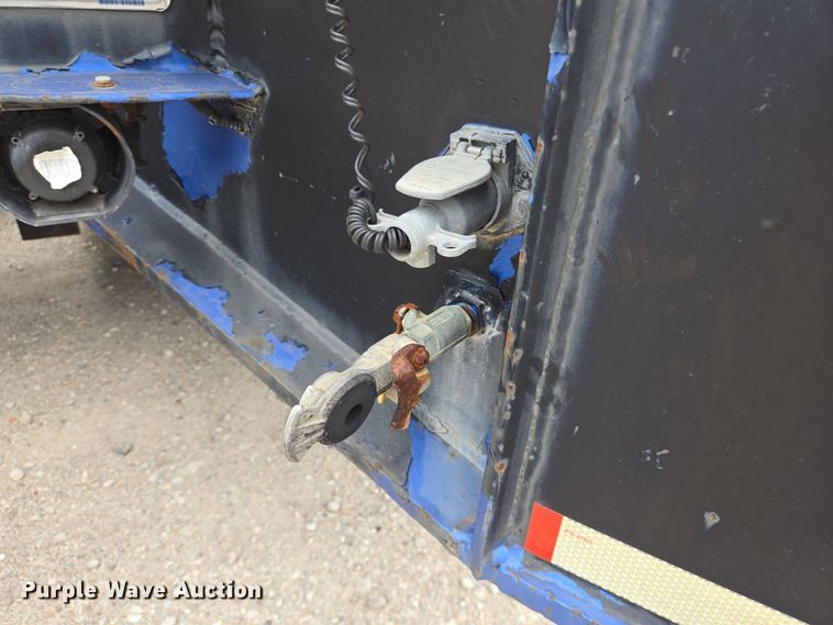 image for item DT5429 1977 Load King 804 DRB lowboy equipment trailer