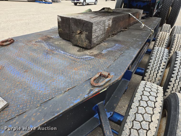 image for item DT5429 1977 Load King 804 DRB lowboy equipment trailer