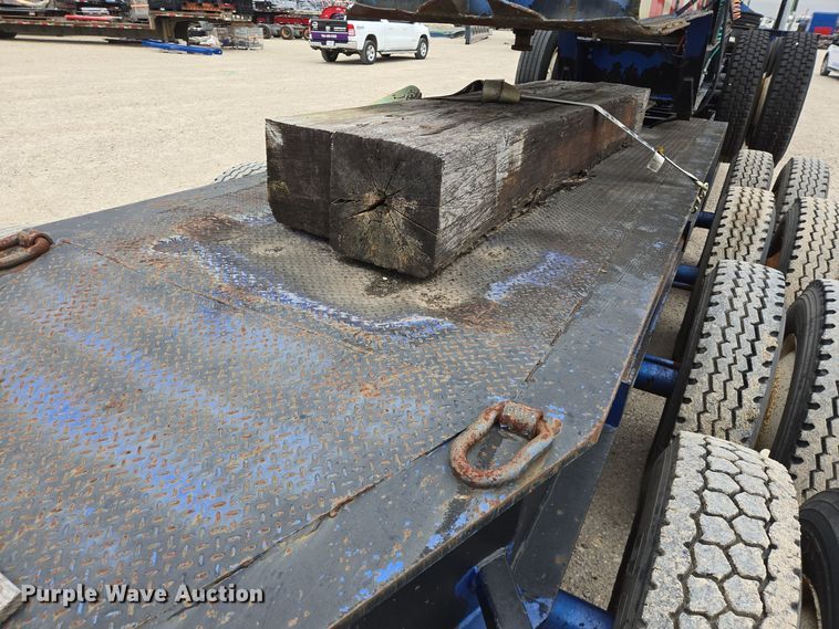 image for item DT5429 1977 Load King 804 DRB lowboy equipment trailer