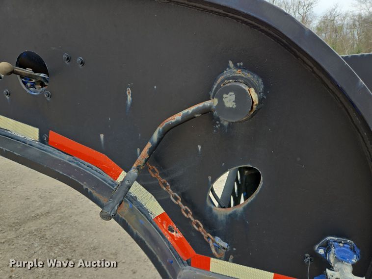 image for item DT5429 1977 Load King 804 DRB lowboy equipment trailer