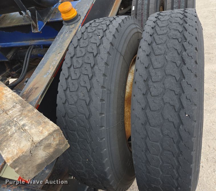 image for item DT5429 1977 Load King 804 DRB lowboy equipment trailer