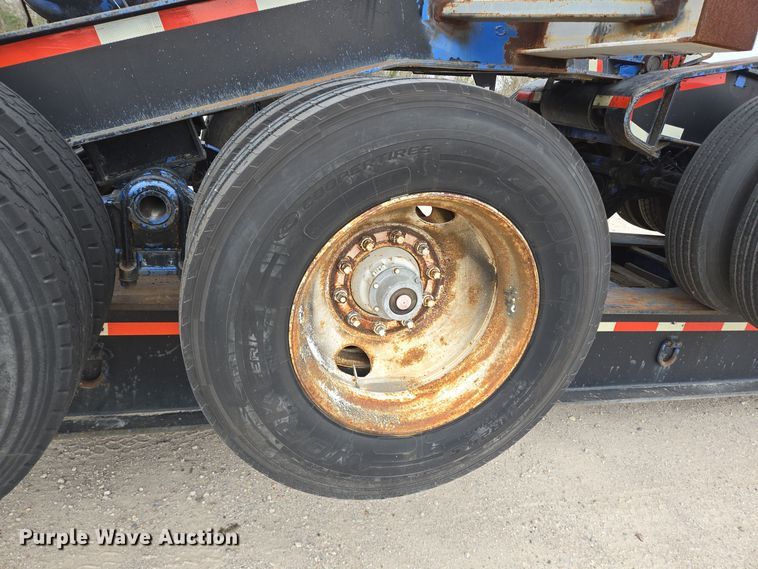image for item DT5429 1977 Load King 804 DRB lowboy equipment trailer