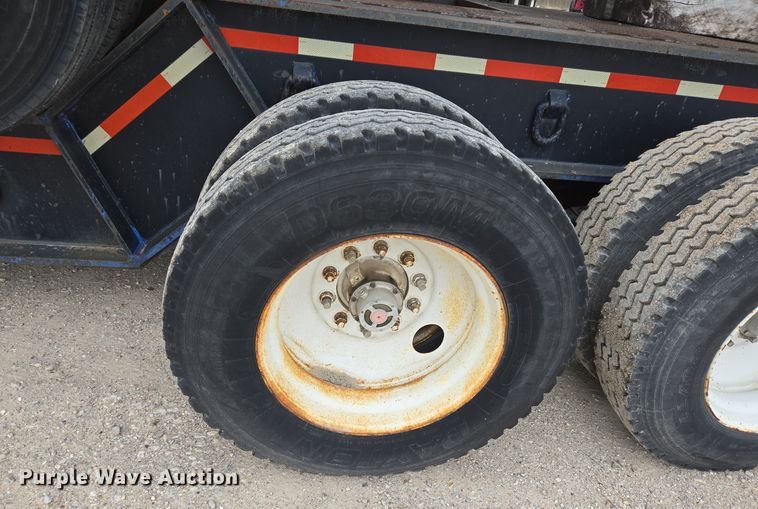 image for item DT5429 1977 Load King 804 DRB lowboy equipment trailer