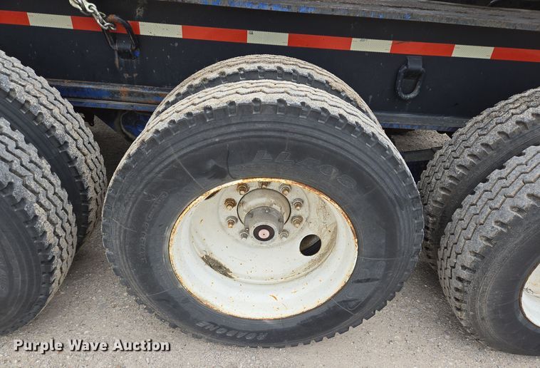 image for item DT5429 1977 Load King 804 DRB lowboy equipment trailer