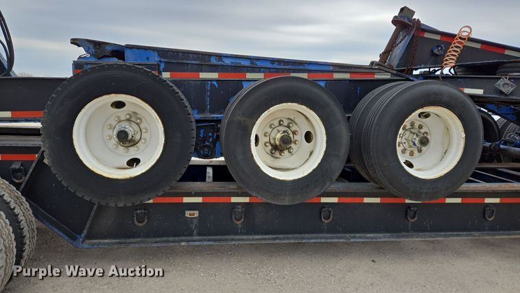 image for item DT5429 1977 Load King 804 DRB lowboy equipment trailer