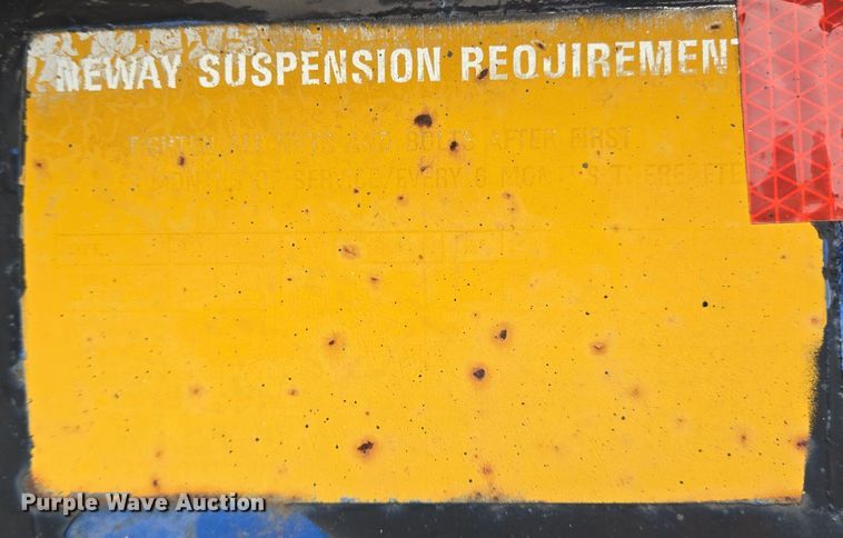 image for item DT5429 1977 Load King 804 DRB lowboy equipment trailer