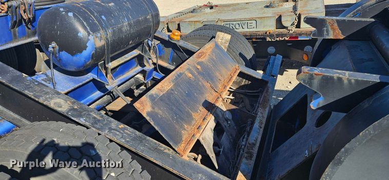 image for item DT5429 1977 Load King 804 DRB lowboy equipment trailer