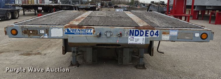 image for item DT5431 1998 X-L Specialized Trailers double drop deck equipment trailer