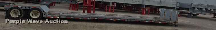 image for item DT5431 1998 X-L Specialized Trailers double drop deck equipment trailer