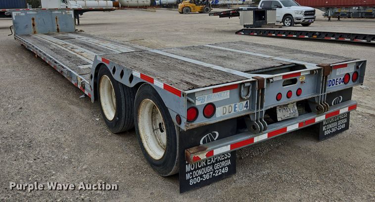 image for item DT5431 1998 X-L Specialized Trailers double drop deck equipment trailer
