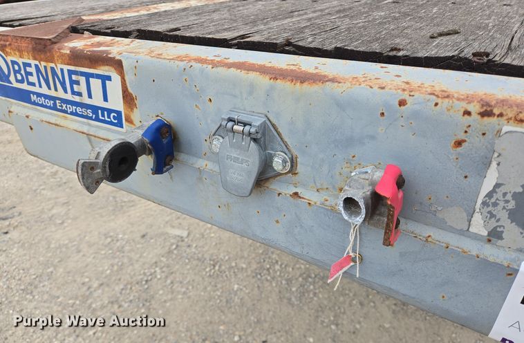 image for item DT5431 1998 X-L Specialized Trailers double drop deck equipment trailer