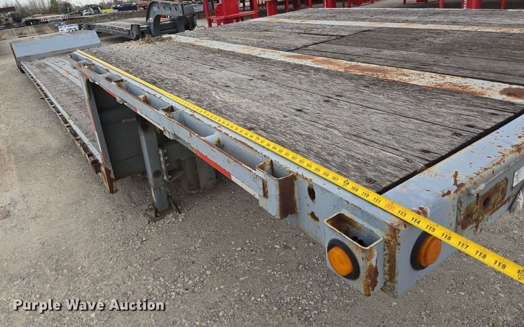 image for item DT5431 1998 X-L Specialized Trailers double drop deck equipment trailer