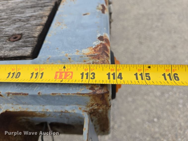 image for item DT5431 1998 X-L Specialized Trailers double drop deck equipment trailer