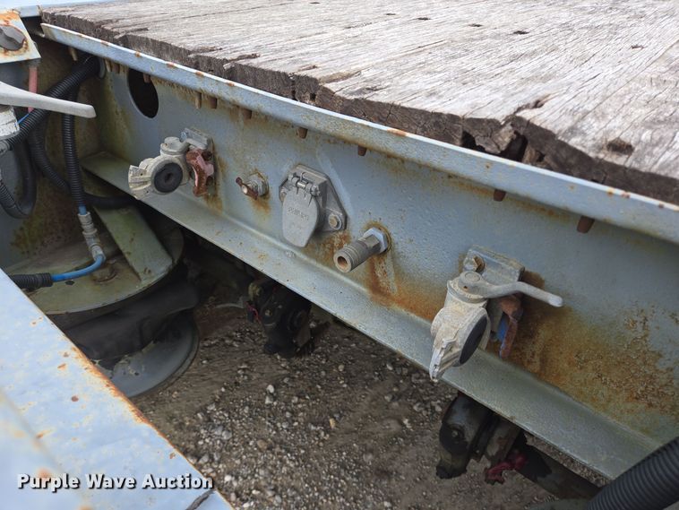 image for item DT5431 1998 X-L Specialized Trailers double drop deck equipment trailer