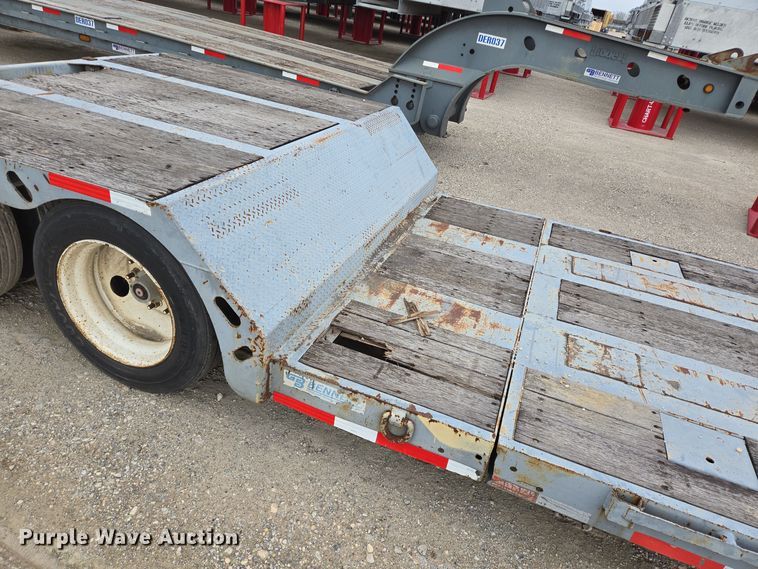 image for item DT5431 1998 X-L Specialized Trailers double drop deck equipment trailer
