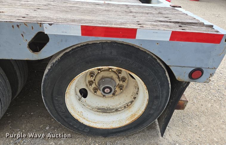 image for item DT5431 1998 X-L Specialized Trailers double drop deck equipment trailer