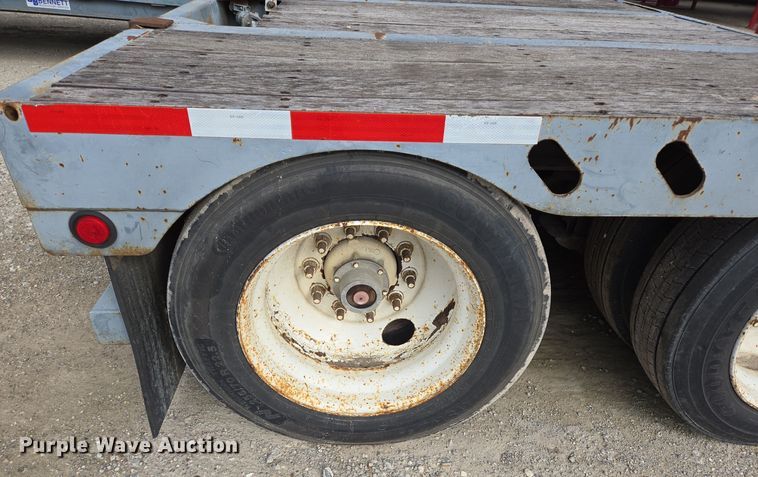 image for item DT5431 1998 X-L Specialized Trailers double drop deck equipment trailer